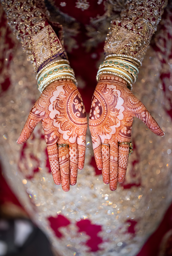 Muslim Bride Mehendhi Decoration