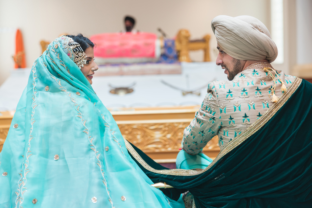 Sikh Bride And Groom