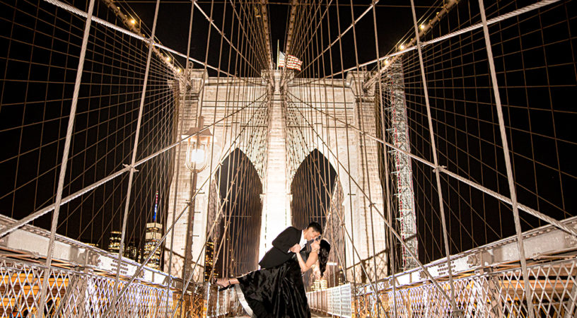 Indian-Wedding-Photography-Destination-Wedding-New York-Brooklyn Bridge-Engagement 7