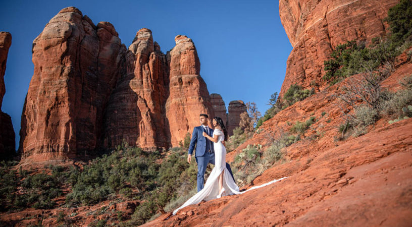 Indian Wedding-Engagement Shoot-Cathedral Rock, Sedona 8