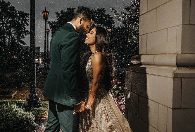 Indian Wedding Photography-Couple's Portrait-Ptaufiq-Hilton Columbus at Easton 3