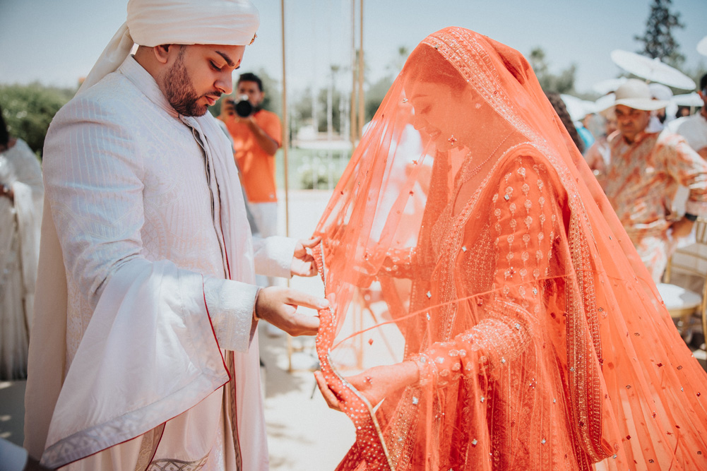 Grand Canal, The Oberoi, Marrakech Morocco Indian Wedding-Ptaufiq Photography-Ceremony 10