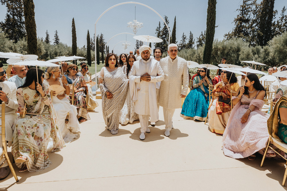 Grand Canal, The Oberoi, Marrakech Morocco Indian Wedding-Ptaufiq Photography-Ceremony 12