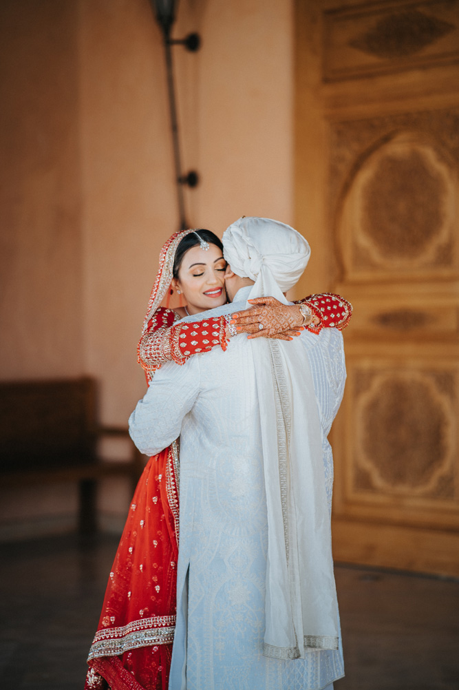 Grand Canal, The Oberoi, Marrakech Morocco Indian Wedding-Ptaufiq Photography-First Look 6