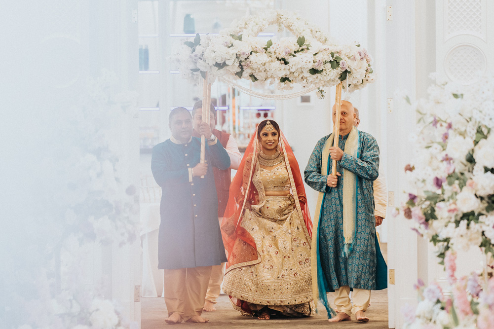 Rockleigh, New Jersey Indian Fusion Wedding-Ptaufiq Photography-Ceremony 4