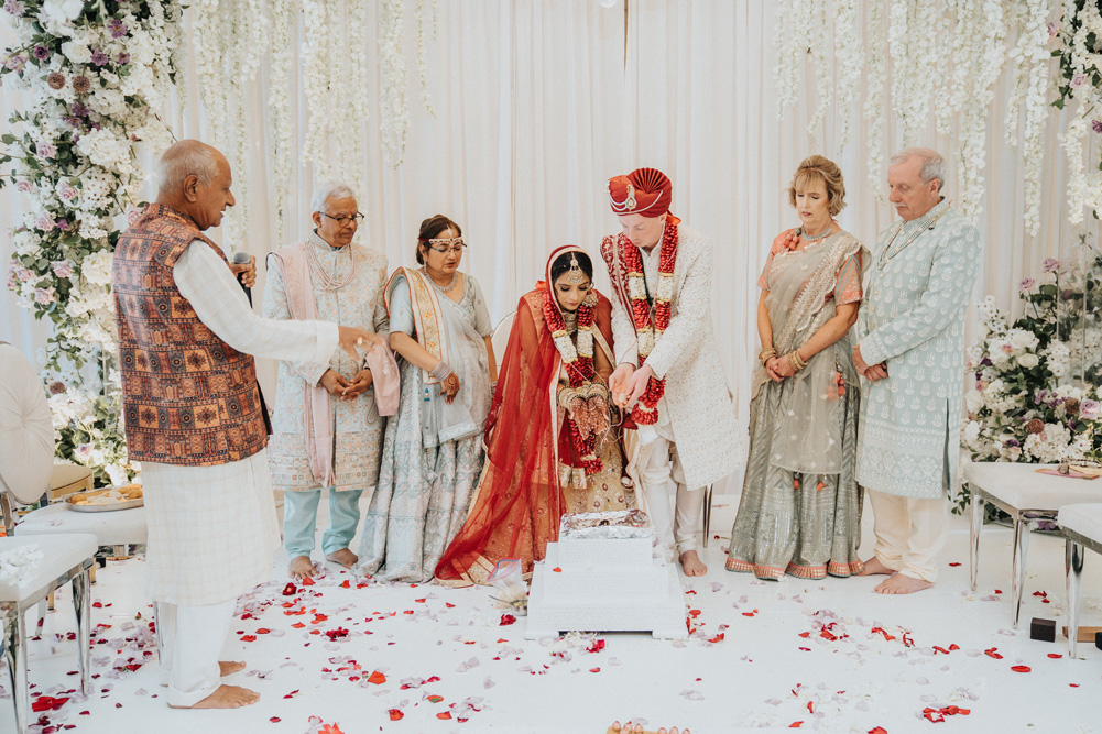 Rockleigh, New Jersey Indian Fusion Wedding-Ptaufiq Photography-Ceremony 5