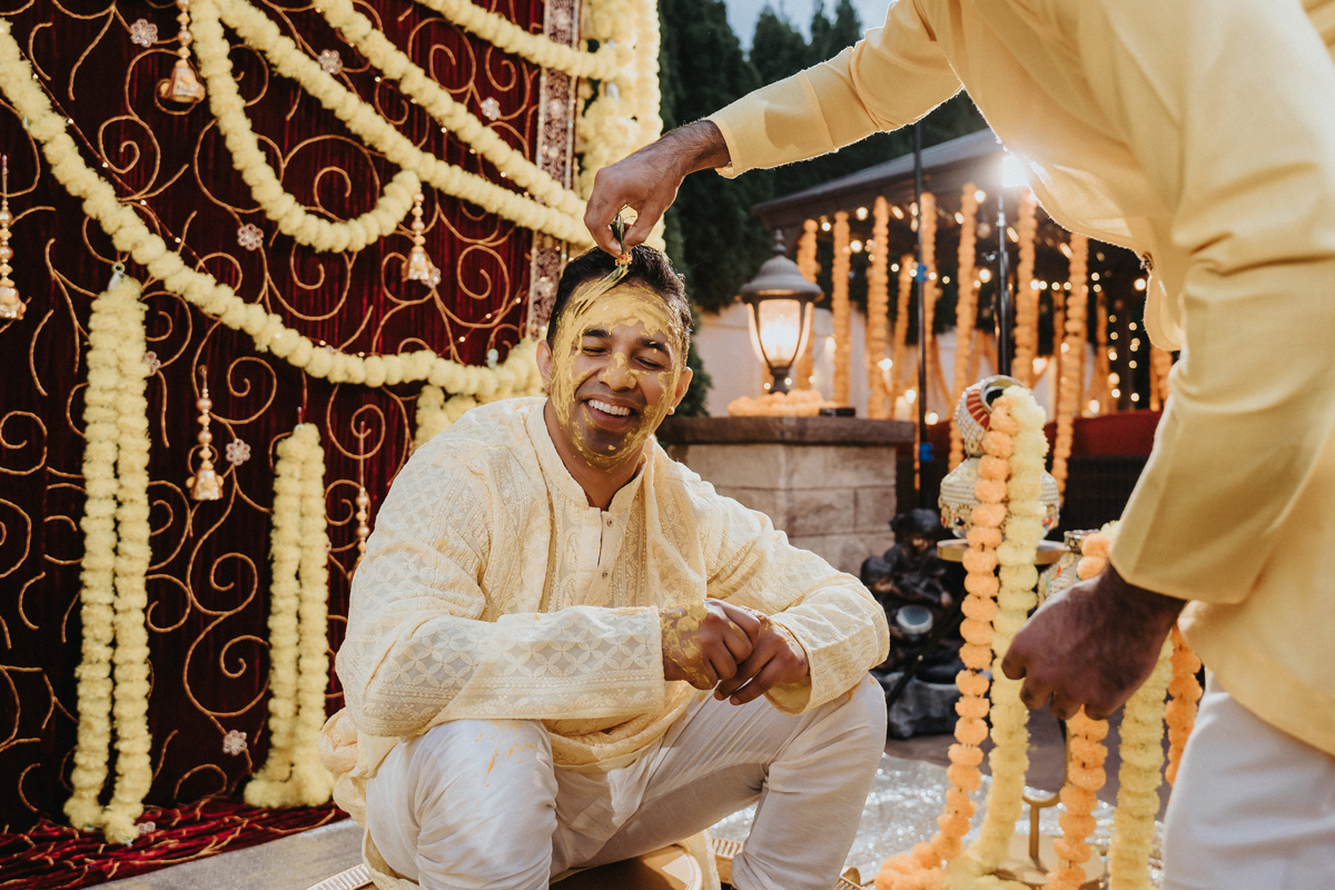 ptaufiq-indian-wedding-gotham hall-new york-haldi 7