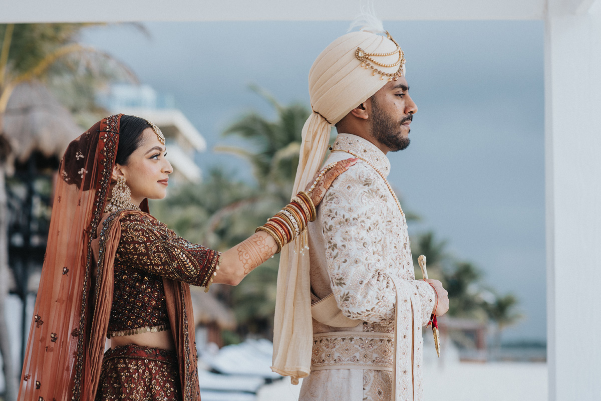 ptaufiq-indian-wedding-Generations Riviera Maya-Cancun-First Look 3