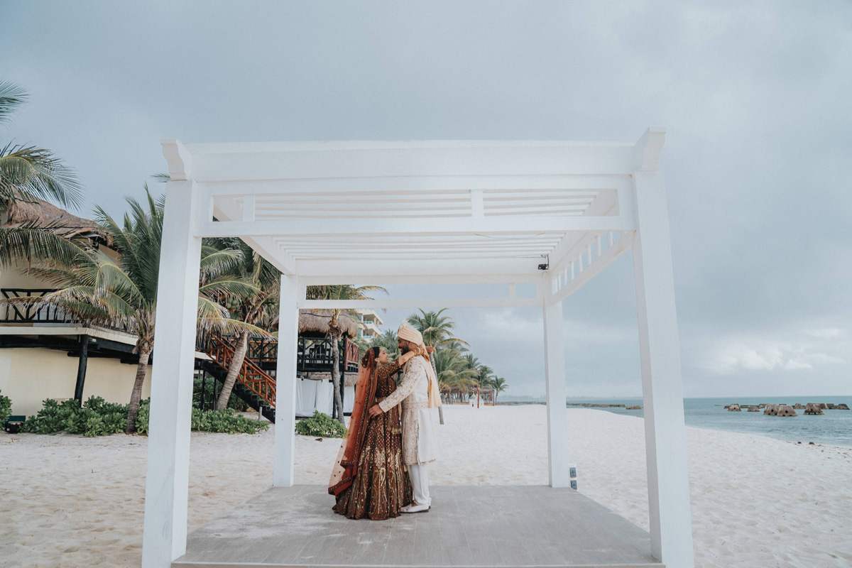 ptaufiq-indian-wedding-Generations Riviera Maya-Cancun-First Look 5