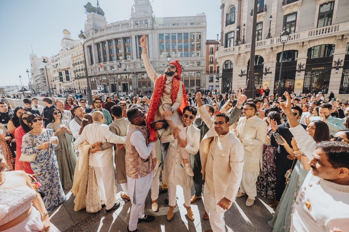 ptaufiq-indian-wedding-casino de madrid-spain-baraat 1