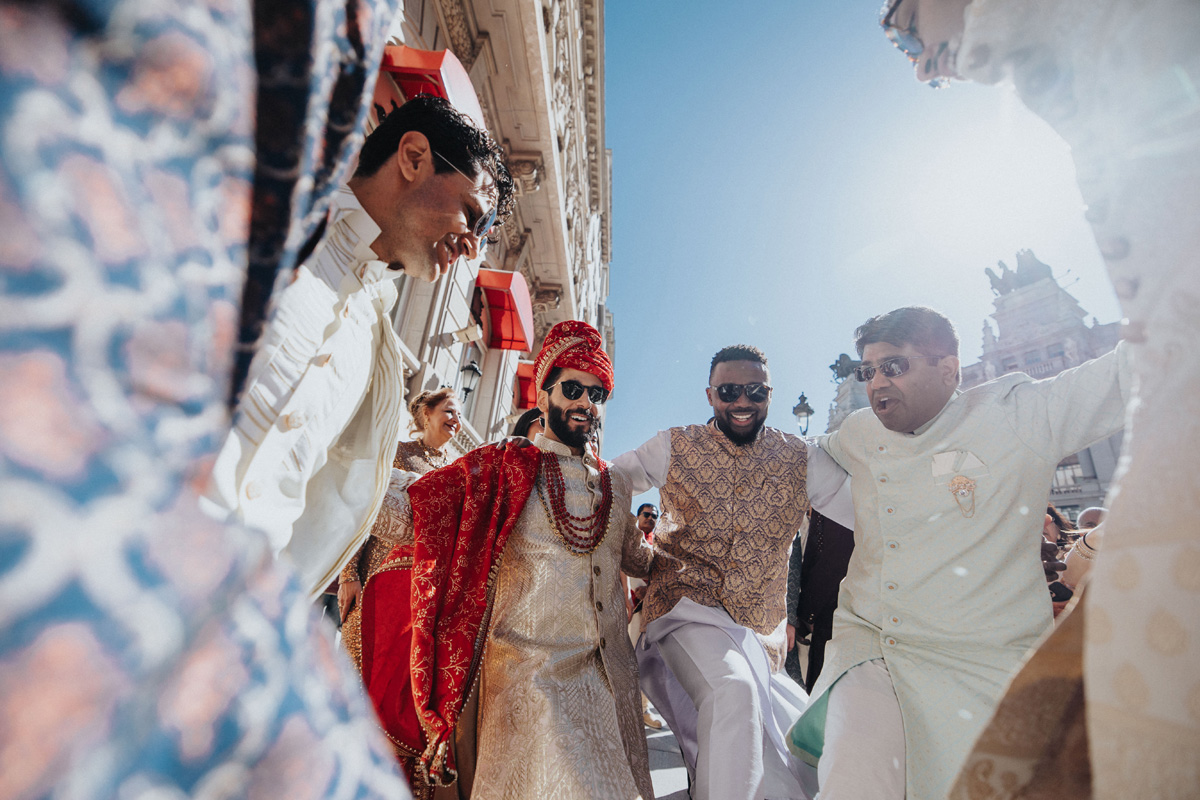 ptaufiq-indian-wedding-casino de madrid-spain-baraat 3