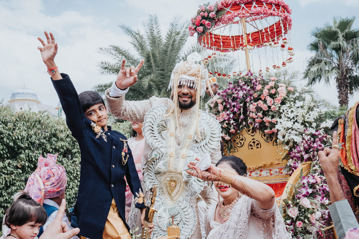 ptaufiq-indian-wedding-the Leela Palace- Jaipur-Rajasthan-india-baraat 2