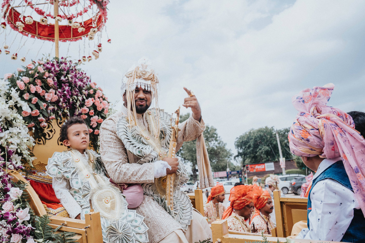 ptaufiq-indian-wedding-the Leela Palace- Jaipur-Rajasthan-india-baraat 4