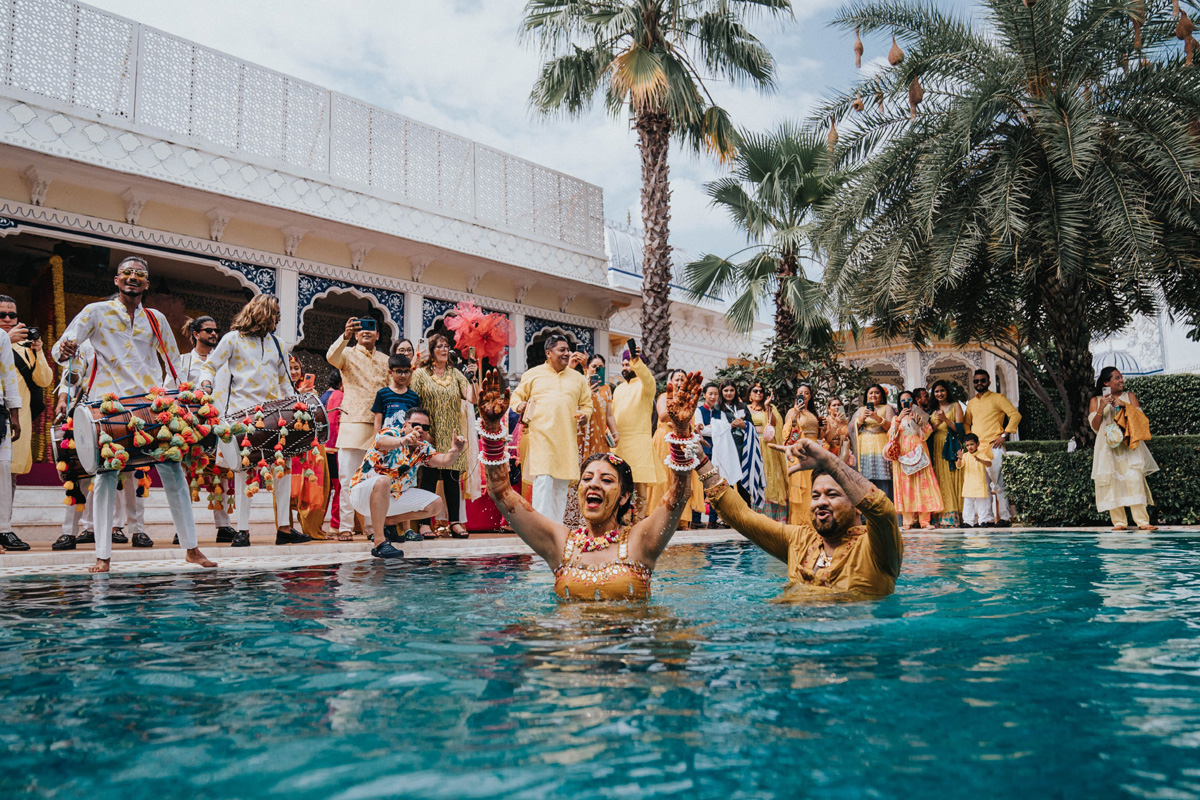 ptaufiq-indian-wedding-the Leela Palace- Jaipur-Rajasthan-india-haldi 1