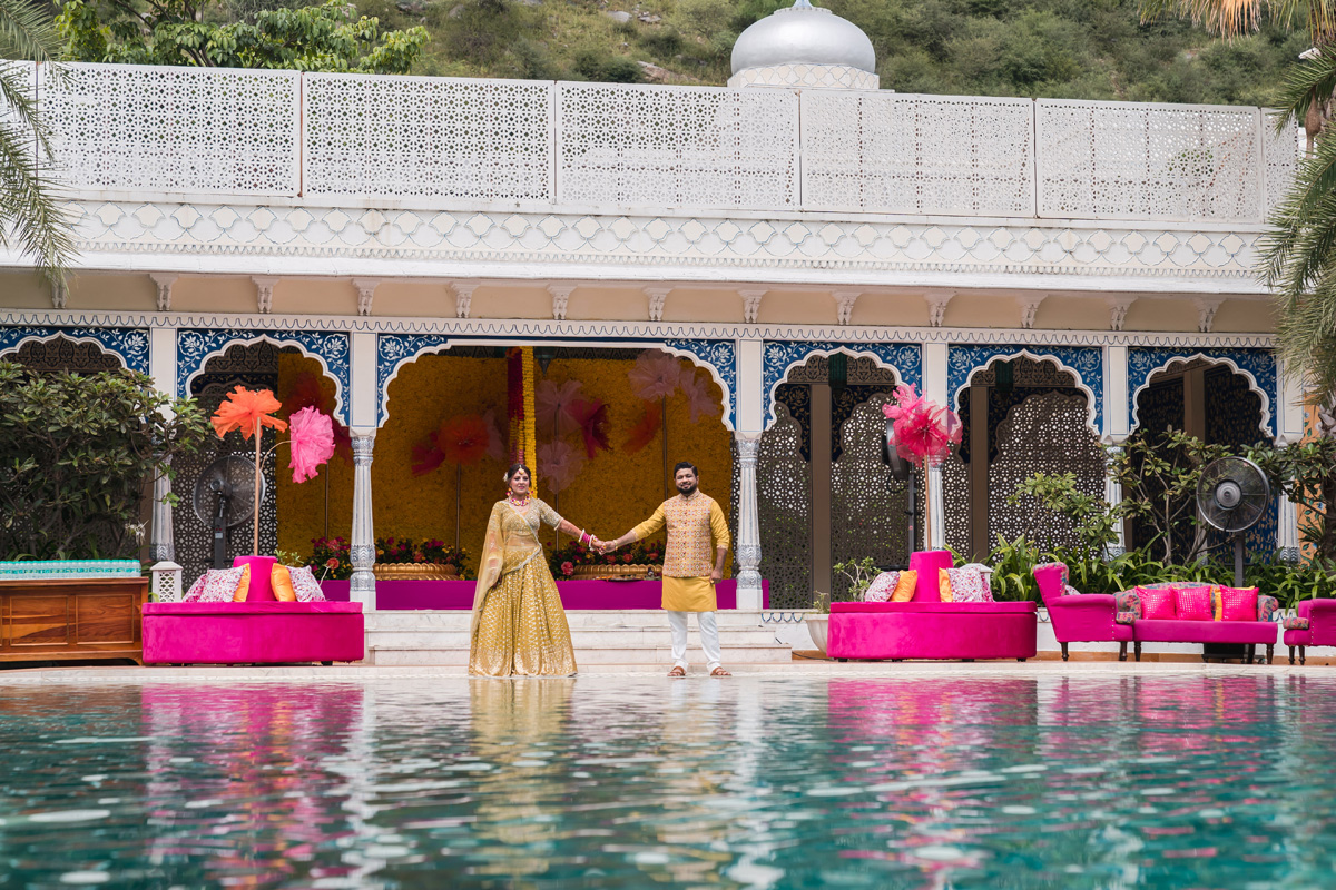 ptaufiq-indian-wedding-the Leela Palace- Jaipur-Rajasthan-india-haldi 9