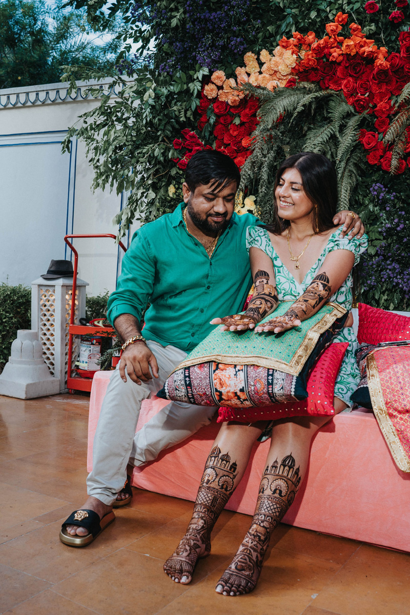 ptaufiq-indian-wedding-the Leela Palace- Jaipur-Rajasthan-india-mehendi 3