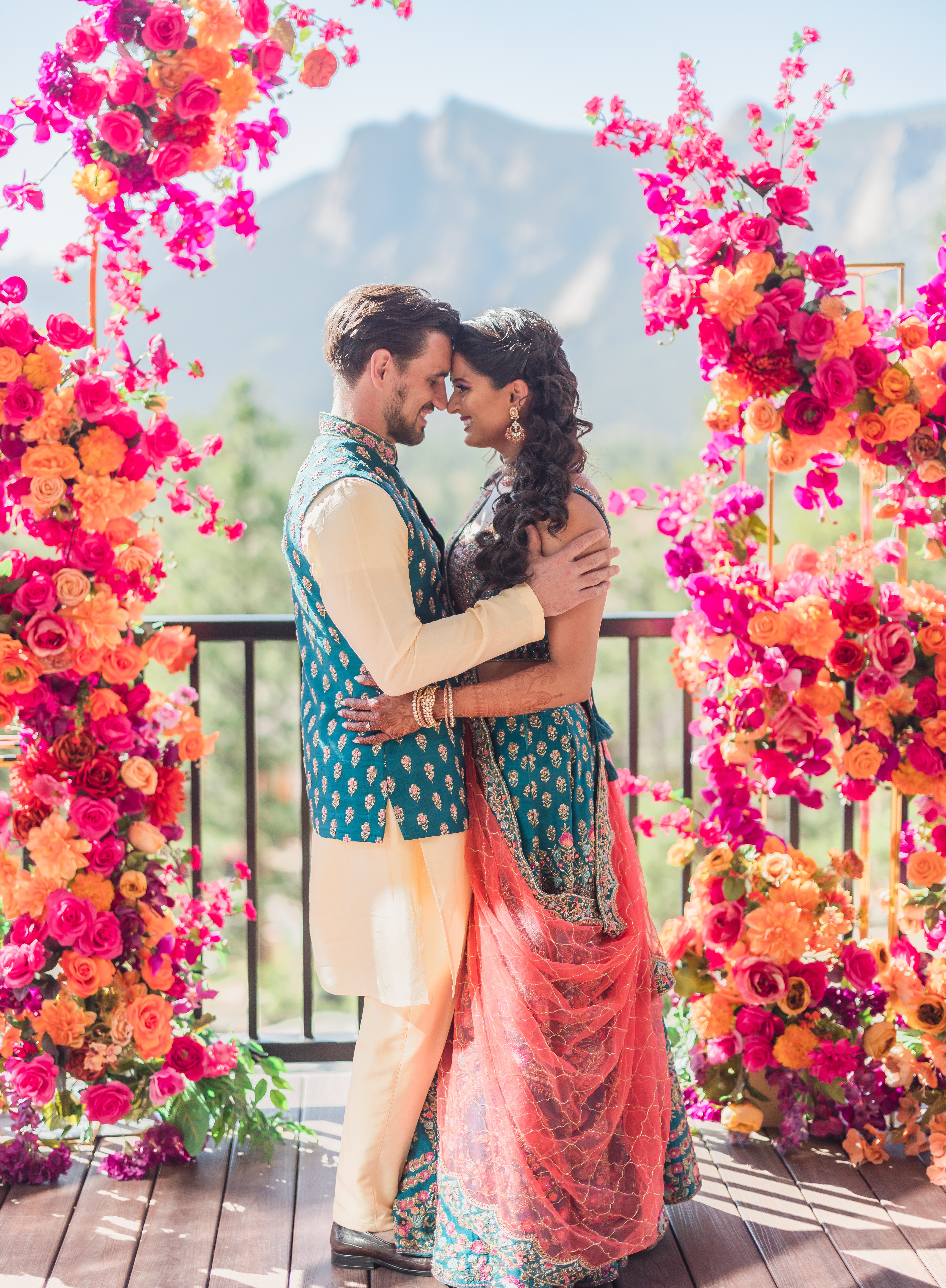 ptaufiq-Indian-wedding-Della Terra Mountain Chateau- Colorado-Sangeet 6