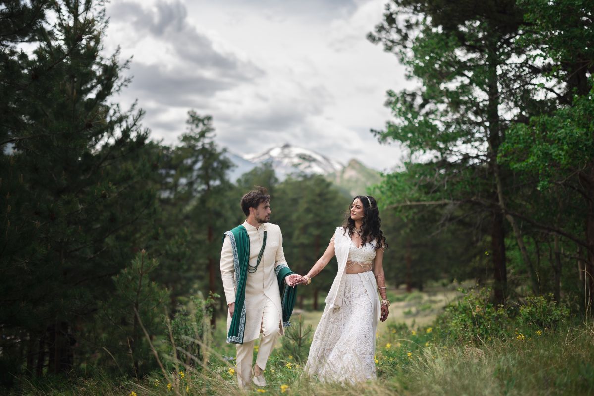 ptaufiq-Indian-wedding-Della Terra Mountain Chateau- Colorado-first look 3