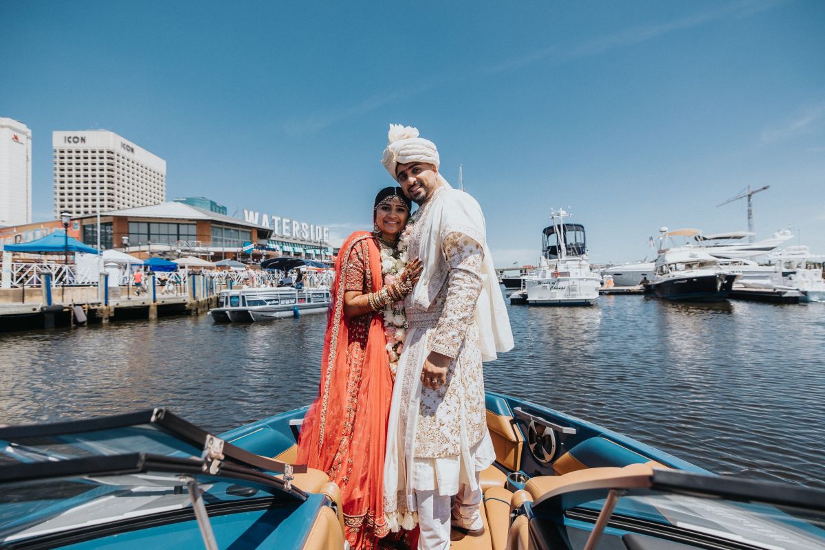 ptaufiq-indian-wedding-Norfolk Waterside Marriot-first look 1