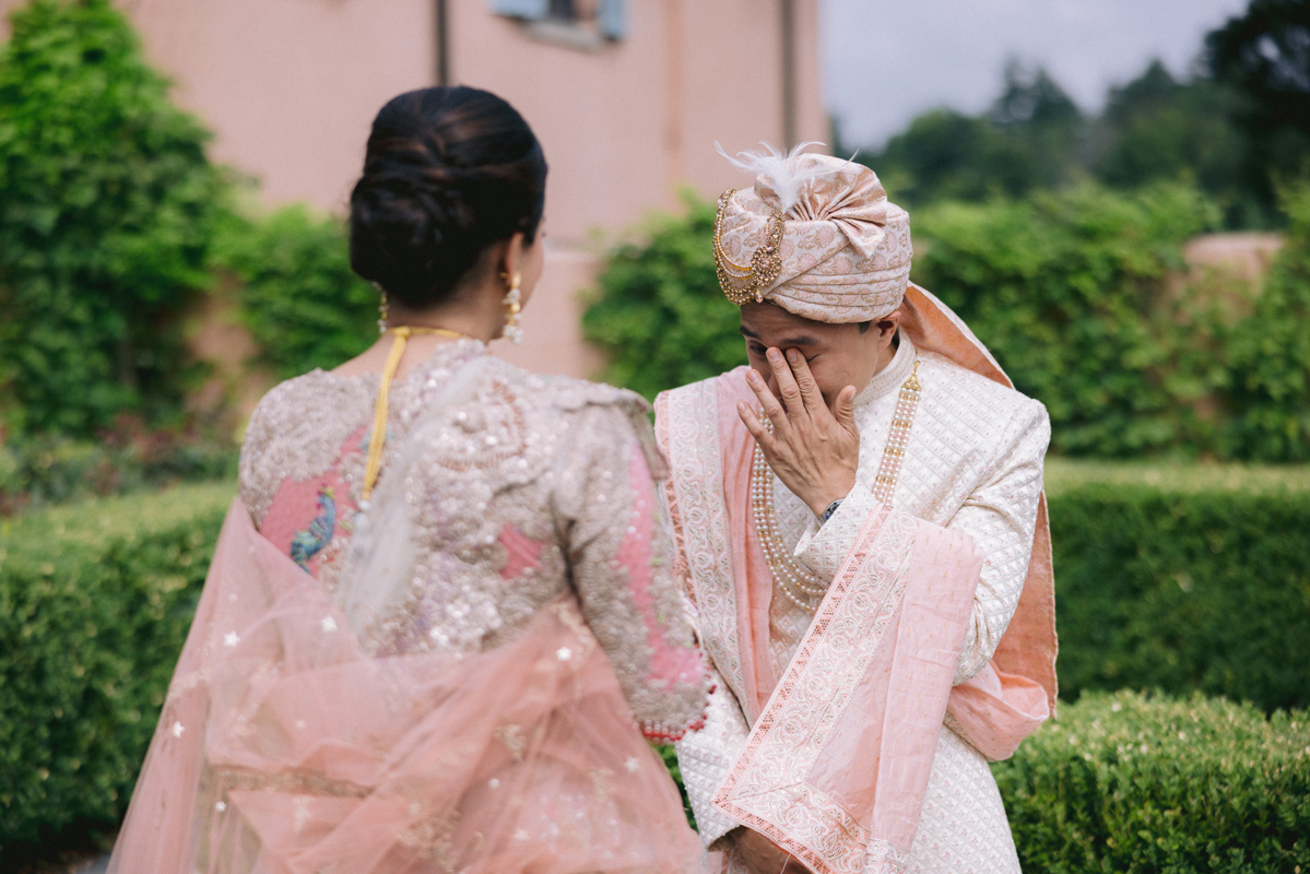 ptaufiq-indian-wedding-Glenmere Mansion-New York-First Look 3