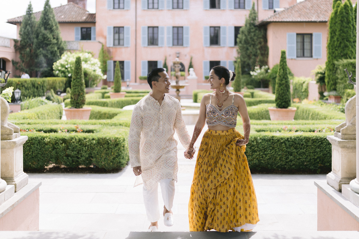 ptaufiq-indian-wedding-Glenmere Mansion-New York-Haldi 6