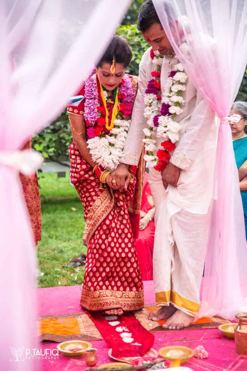 SAPTAPADI SEVEN STEPS INDIAN WEDDING CEREMONY Ptaufiq Photography