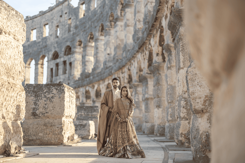 Indian Bride and Groom Portrait Photos Day 6