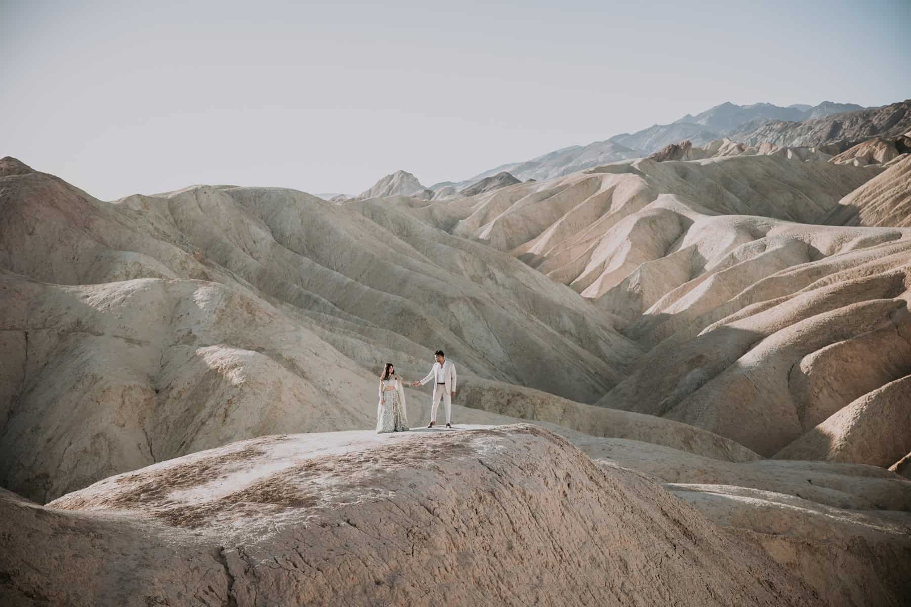 Scenic drone Indian wedding photography